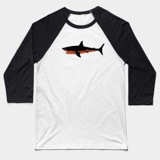 Red Shark Baseball T-Shirt